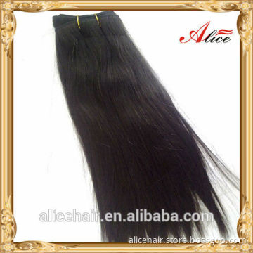 Wholesle price 100g human hair weave indian hair